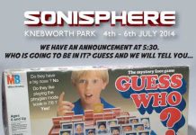 Sonisphere play Guess Who