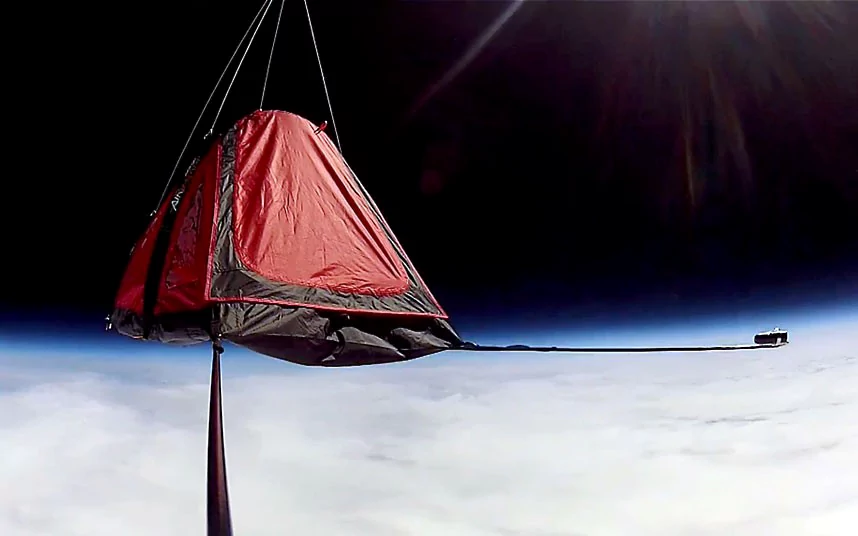 Tent in space