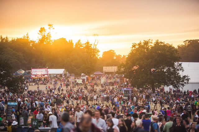 Sunset at Latitude Festival
