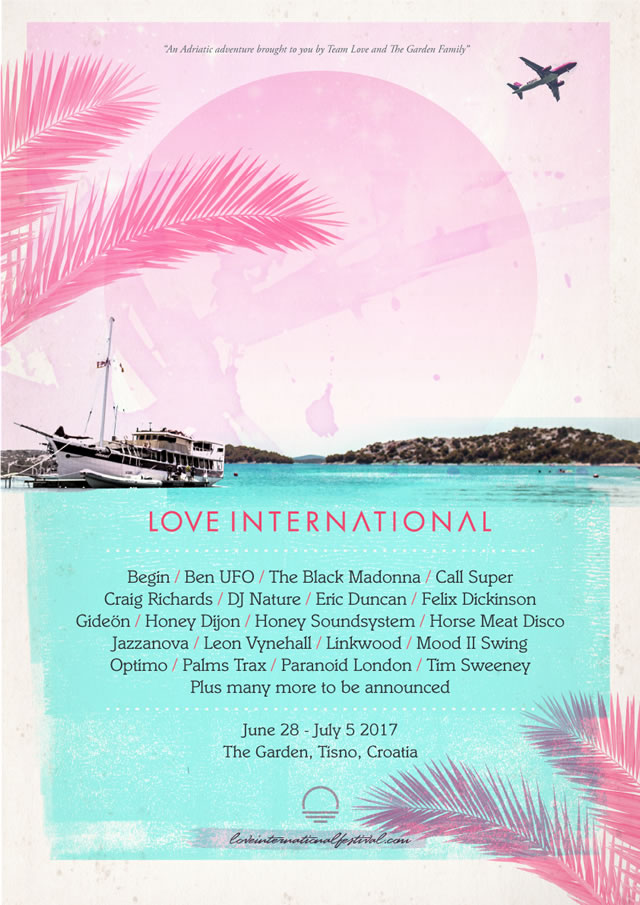 Love International 2017 lineup poster