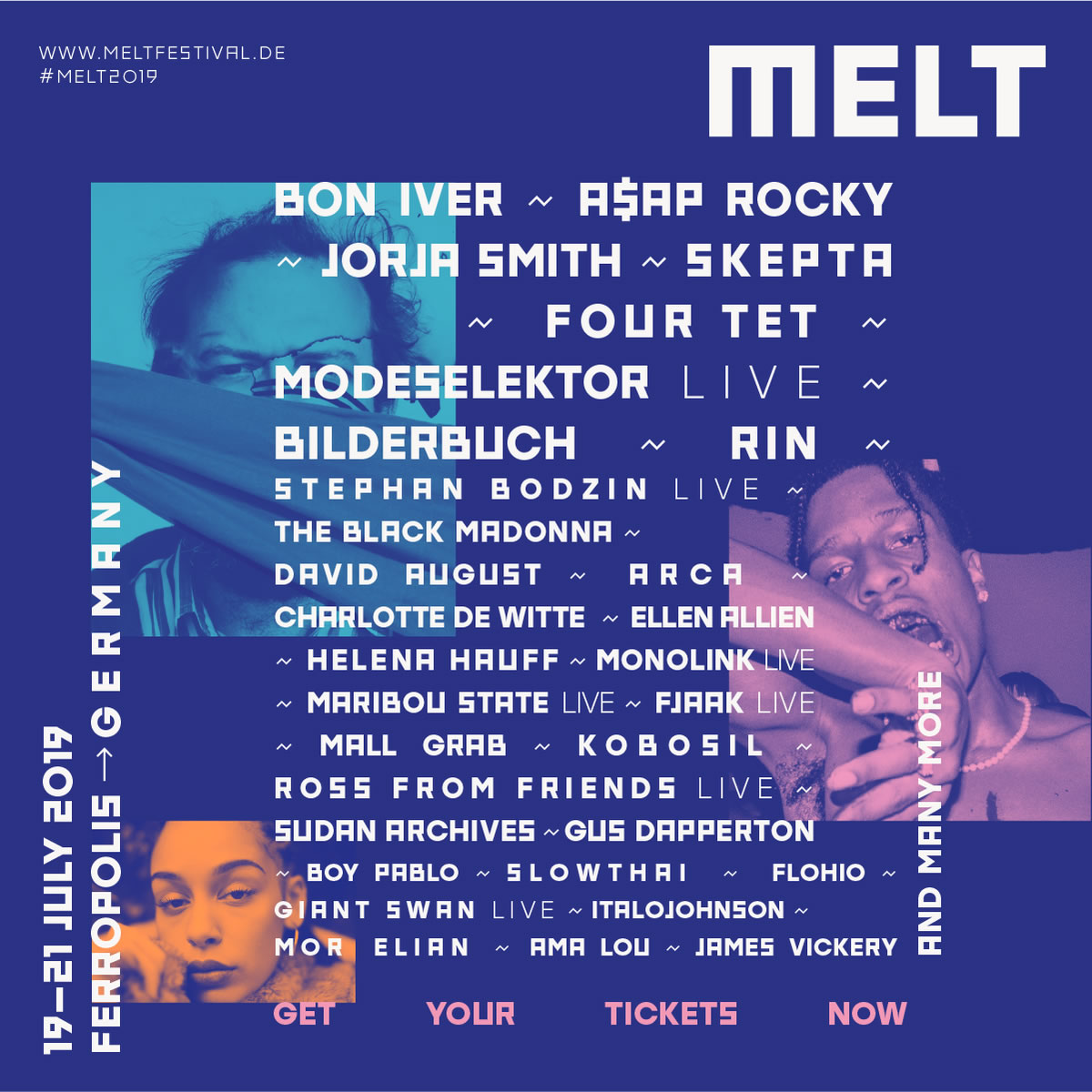 MELT! lineup poster